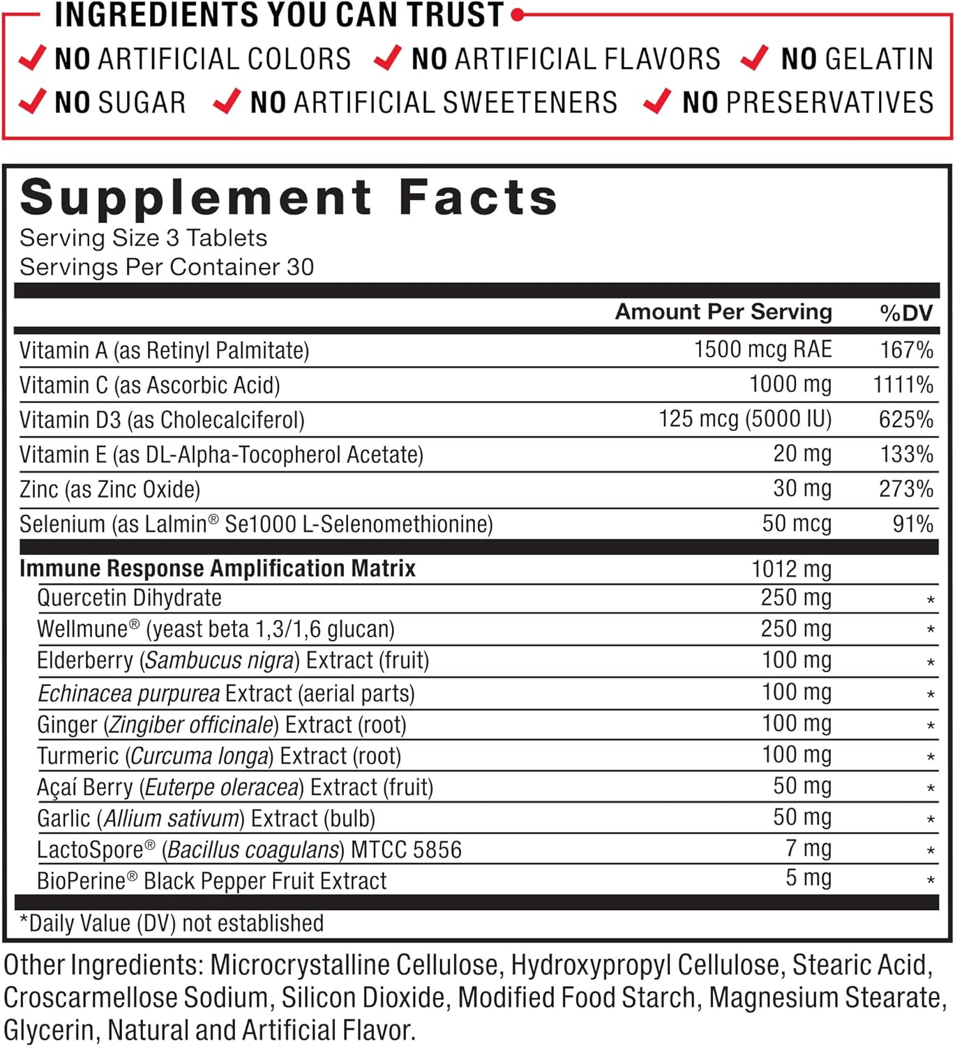 Force Factor - IMMUNITY - 90 Tablets
