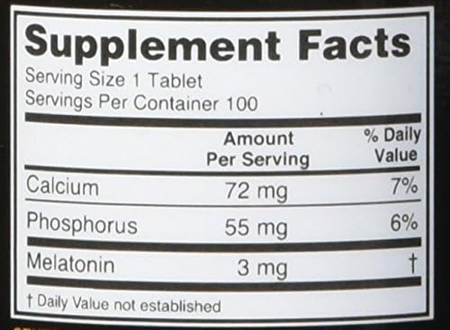 Optimum Nutrition - Melatonin 3mg - 100 Tablets