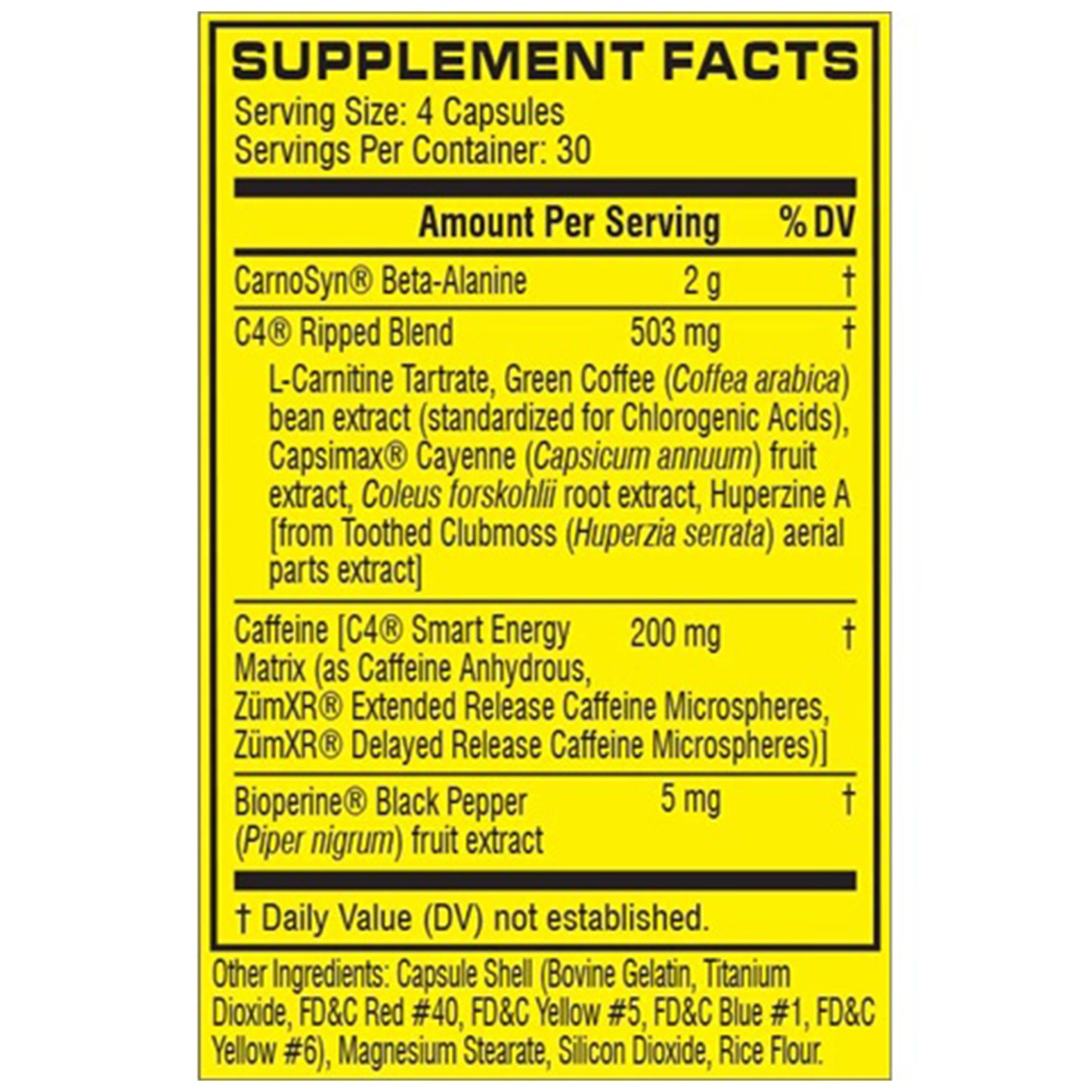 Cellucor - C4 Ripped - ID Series - 120 Capsules