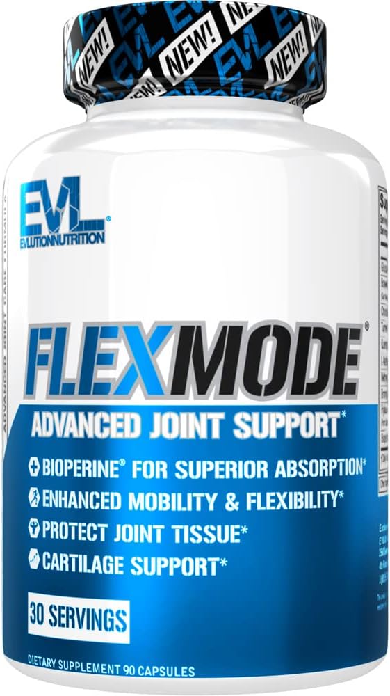 EVL Evlution Nutrition - FlexMode - Joint Support - 30 Servings - 90 Caps
