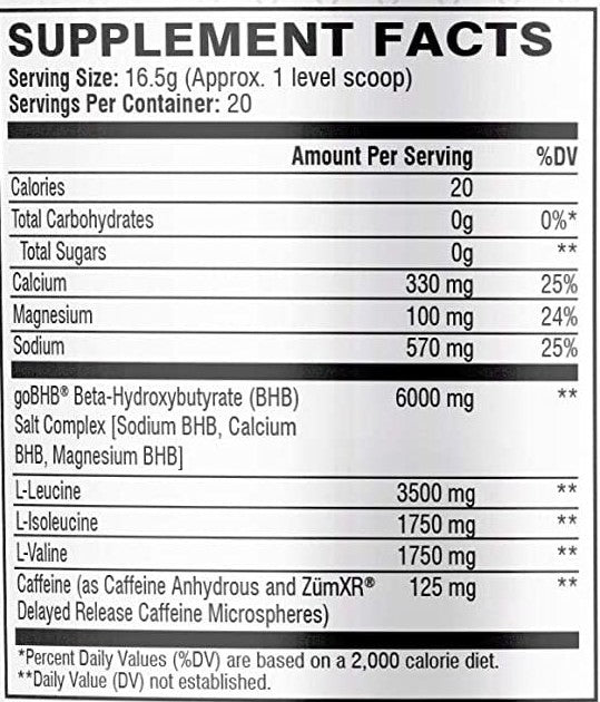 XTEND - KETO goBHB - BCAA Keto - All Flavors
