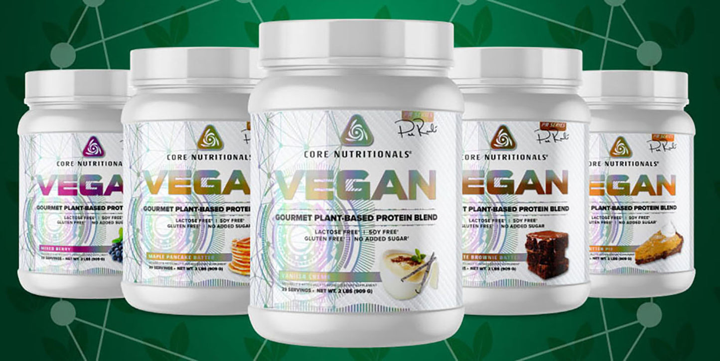 Core Nutritionals - VEGAN - Plant-Based Protein Blend - 29 Servings - ALL Flavors